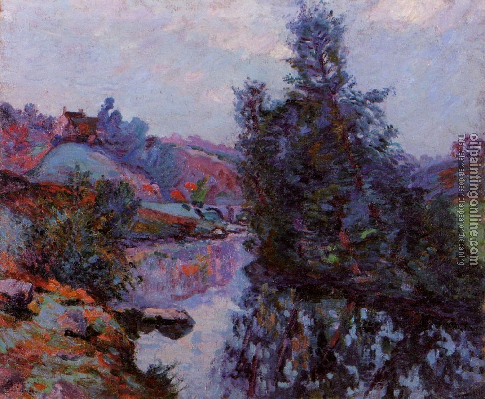 Guillaumin, Armand - Crozant, the Bouchardon Mill